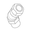 TBB 61360453 ELBOW TUBING 45 DEG