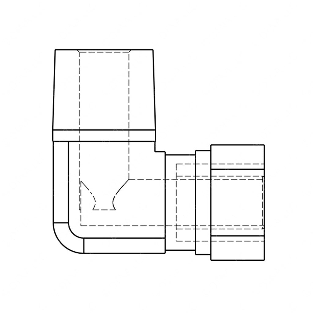 TBB 61360662 90 DEG MALE ELBOW A