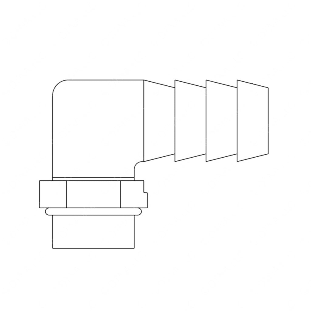 TBB 61361002 90 DEG ELBOW -12 ORB