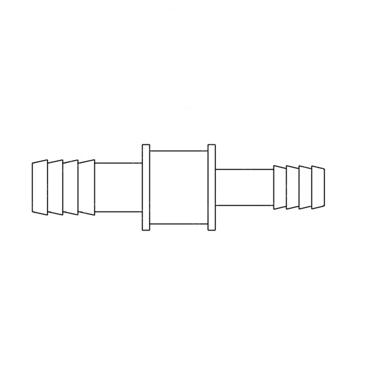 TBB 61361082 HOSE COUPLER STRAIGHT .5 TO .375