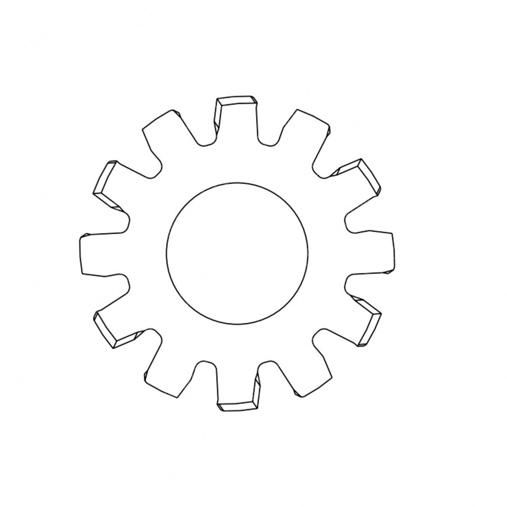 TBB 61370346 WASHER LOCK  8 EXTER