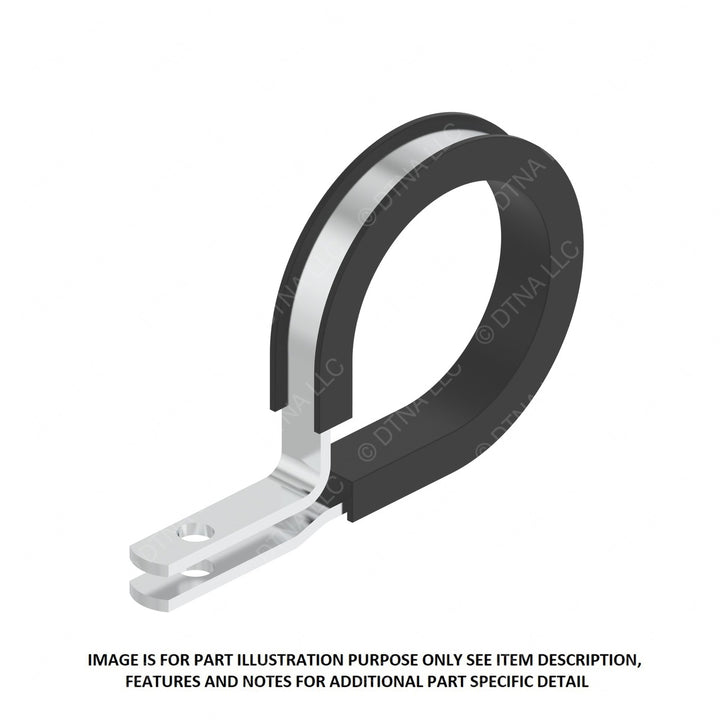 TBB 61480505 CLAMP,LOOP,CUSHIONED
