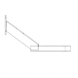 TBB 62191718 BRACKET ASM RAD. SUP