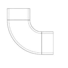 TBB 62191742 ELBOW,90 DEG, 2.5ID