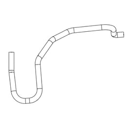 TBB 62192365 COOLANT SHUNT HOSE FORMED RUBBER