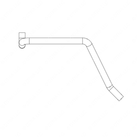 TBB 62192461 HOSE FORMED RUBBER 1IN ID CAT C7 EF