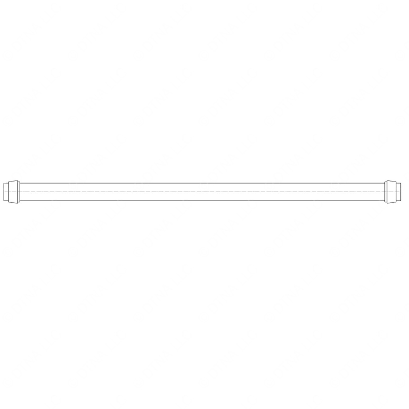 TBB 62270796 FUEL LINE CNG 3 TANK MASTER MODULE, LONG