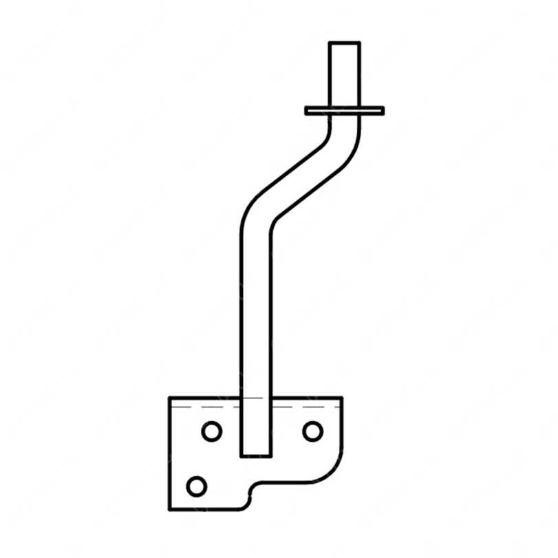 TBB 64002983 BRACKET - PIVOT ASSY POWER