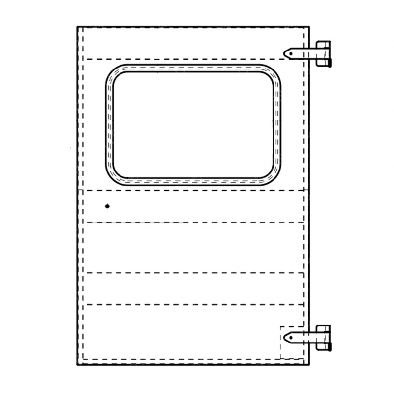 TBB 64003677 DOOR - REB LIFT ASSY RS