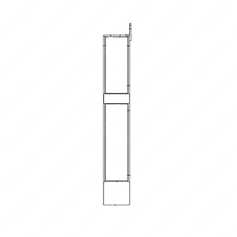 TBB 64005101 DOOR - FRONT LEAF WELDED