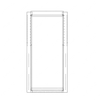 TBB 64006863 FRAME ASM,SIDE EMERG DR,28.75IN 73IN HR