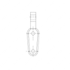 TBB 64008795 INTDOOR BRACKET BLACK