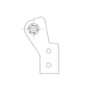 TBB 64008868 DR BRACKET ASSY STD M6