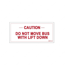 TBB 65001132 DECAL LIFT