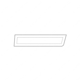 TBB 65001942 END PAD ASM,BLK,RS,LUGGAGE RACK TUBULAR