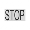 TBB 65006544 LABEL STOP EX 10 BLK LETTERS VINYL