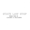 TBB 65007558 DECAL INSTATE LAW STOPIN, 3IN