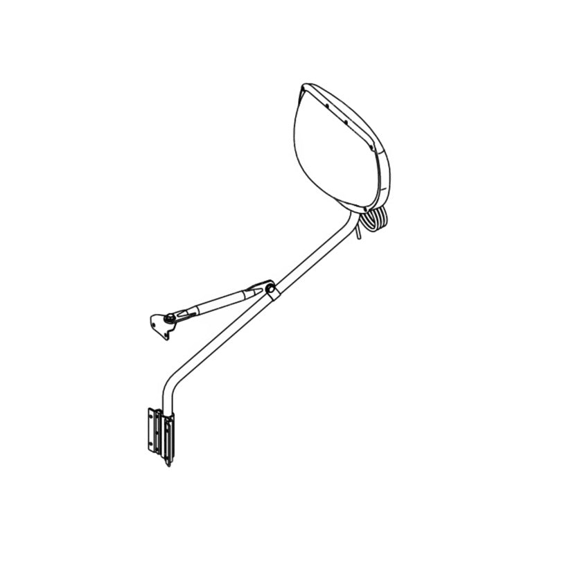 TBB 65007722 MIRROR CROSSVIEW ASM MVP-ER/EF