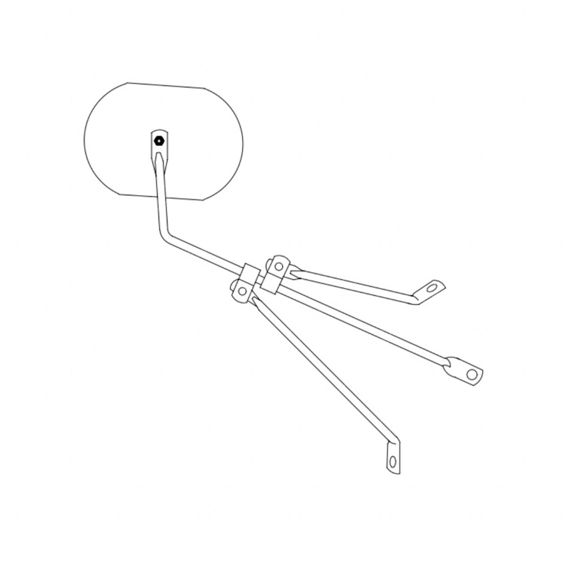 TBB 65007904 MIRROR CROSSVIEW ASM