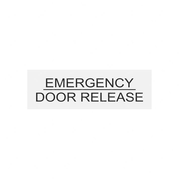 TBB 65008057 DECAL, EMER DOOR REL