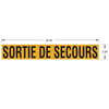 TBB 65008973 LABEL SORTIE DE SECO