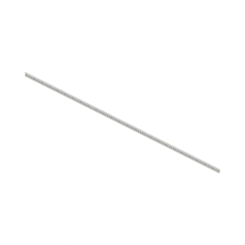 TBB 65009276 TRACK,FLANGED ALUMINUM, Natural finish