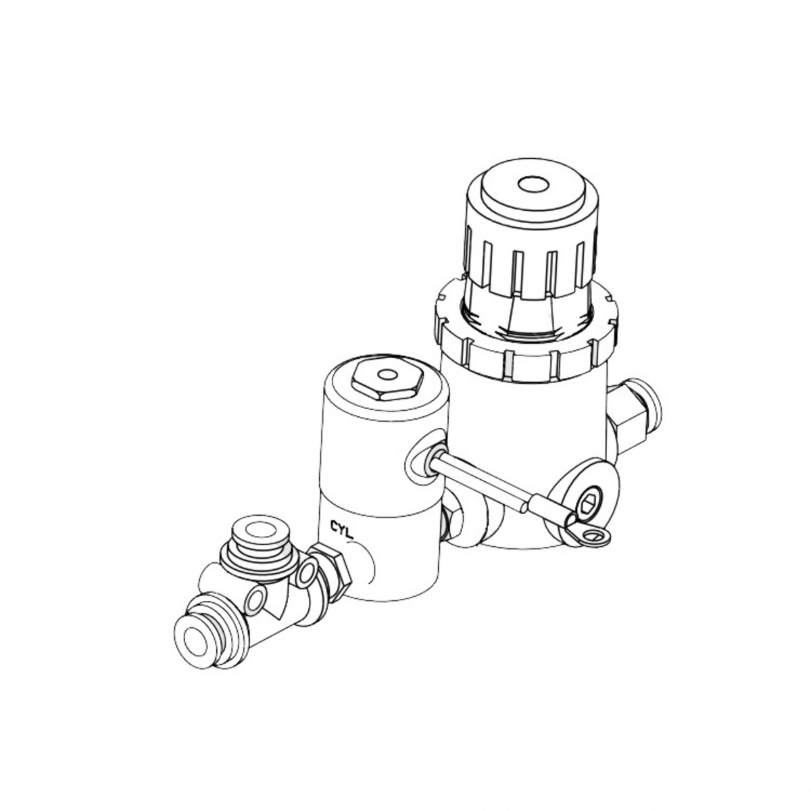 TBB 65011678 VALVE AND REG ASM STOP