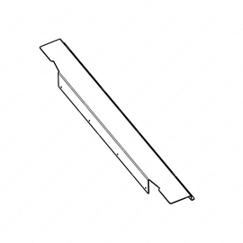 TBB 66001263 COVER BRASS TUBING WIDE SIDE EMER DR
