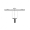 TBB 67000168 HANDLE-T,POP-UP FL