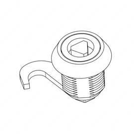 TBB 67000648 CAM LOCK QUARTER TUR