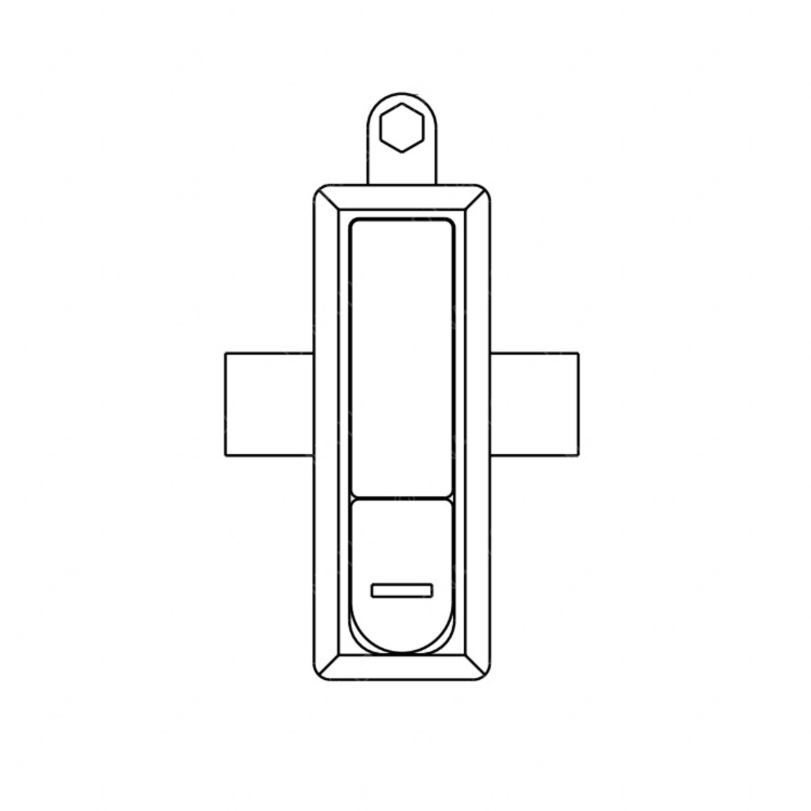 TBB 67000662 TRIGGER LATCH KEY LK