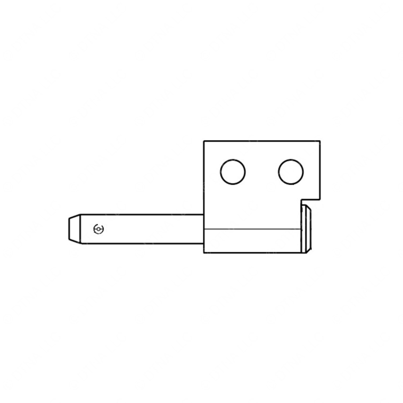 TBB 67000680 HINGE LEAF ASM