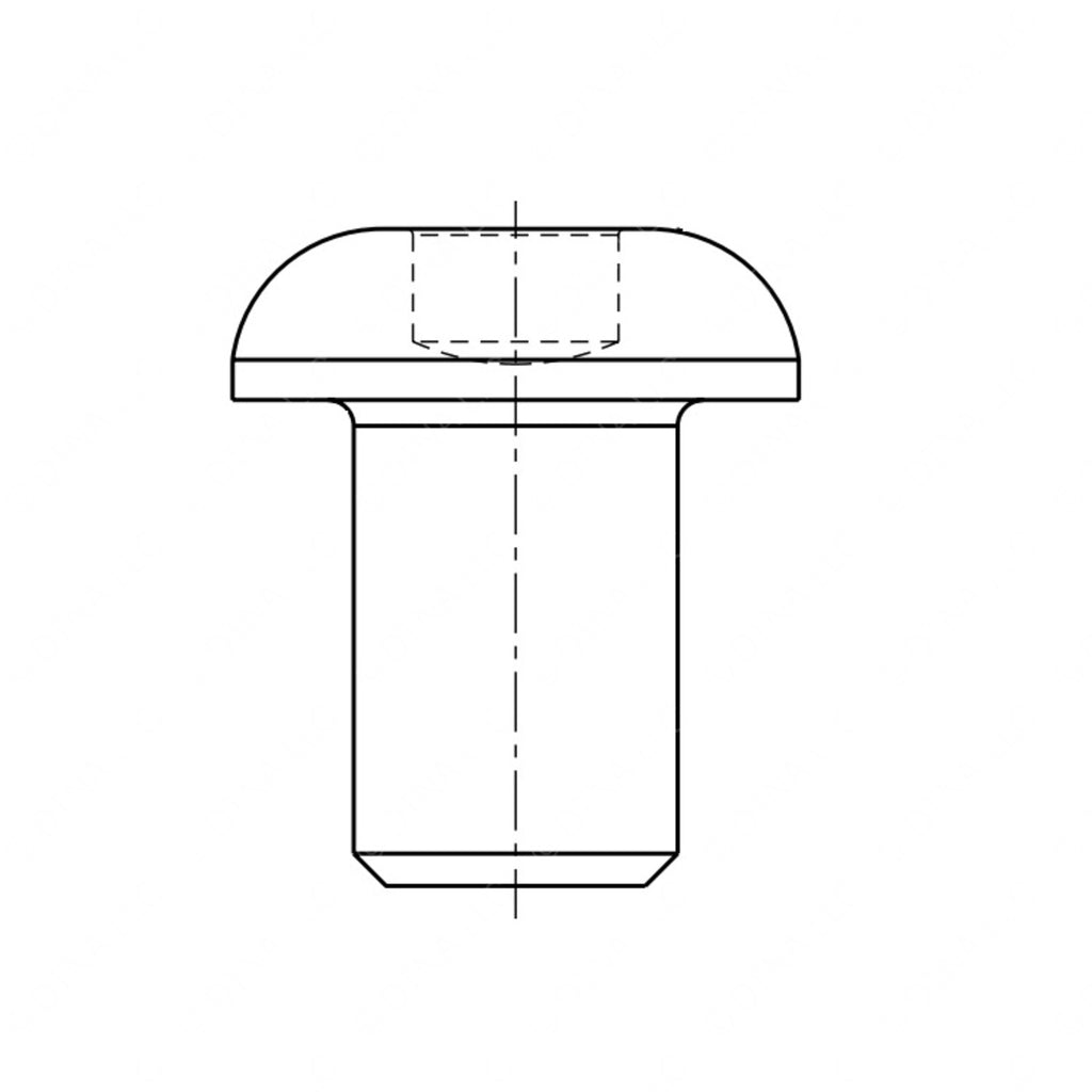 TBB 69002262 SCREW MACH 1/4-20 X