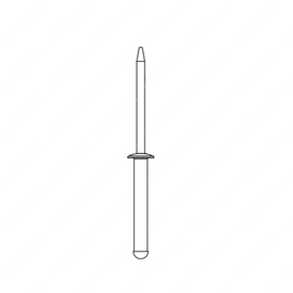 TBB 69005069 RIVET 3/16 DIA PROT