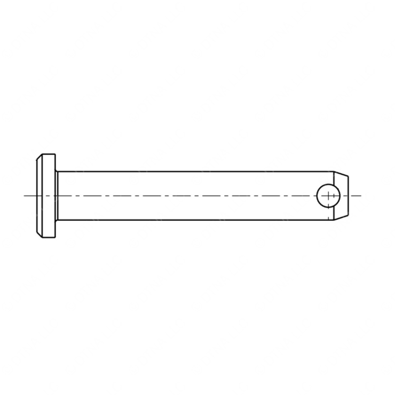TBB 69006296 PIN CLEVIS 0.1875 X 1.125