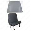 TBB H39HI42GYCV COVER SEAT BACK 39IN.HIBK 42OZ GRAY