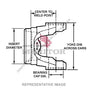 TDA 155N28307 WELD YOKE