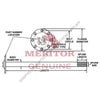 TDA 3206S1345 AXLE SHAFT