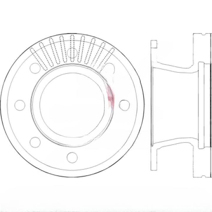 TDA 3218K1415 ROTOR/8 HOLE