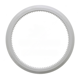 TDA 3237L1260 ABS RING-100 TEETH,ZINC ALLOY COATING