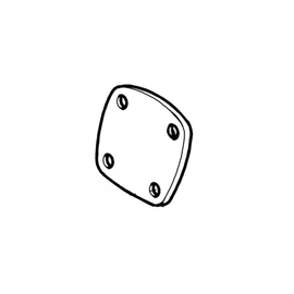 TDA 3266D1278 COVER,BEARING AUXILIARY,COUNTERSHFT REAR