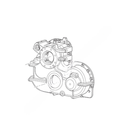 TDA 3289L1182 COVER-TRANSFER CASE,REAR