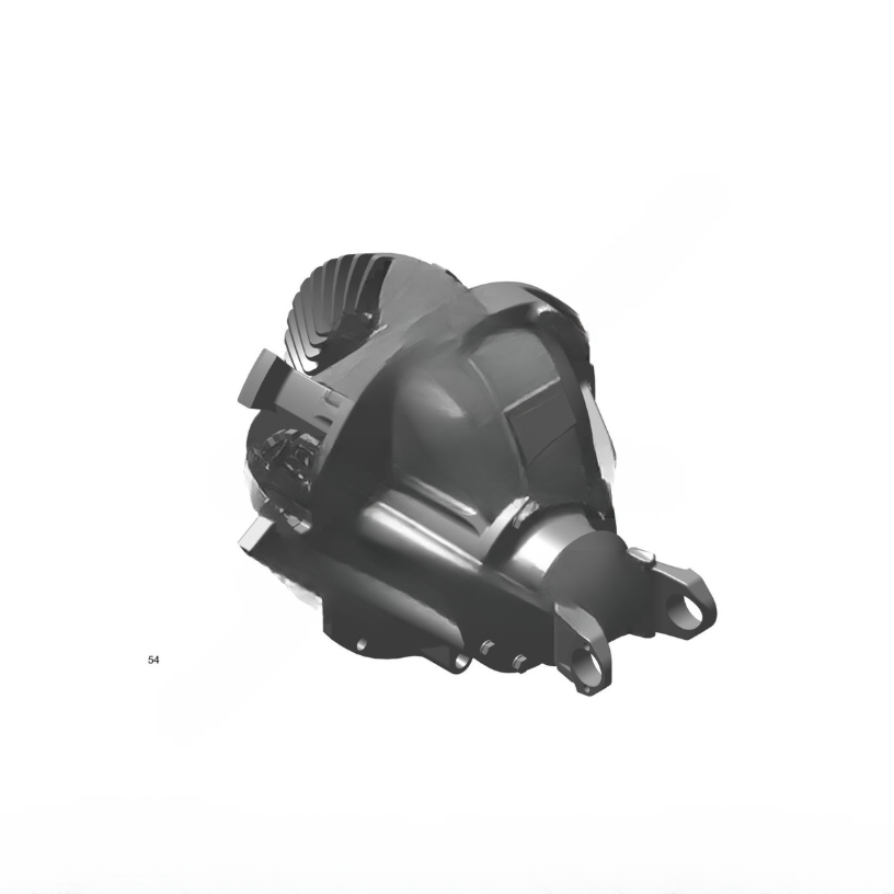 TDA A1 3200J1752 456 DIFFERENTIAL CARRIER ASSEMBLY,NONLOCKOUT