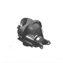 TDA A1 3200J1752 456 DIFFERENTIAL CARRIER ASSEMBLY,NONLOCKOUT
