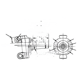 TDA A21 3111J2298 KNUCKLE ASSY