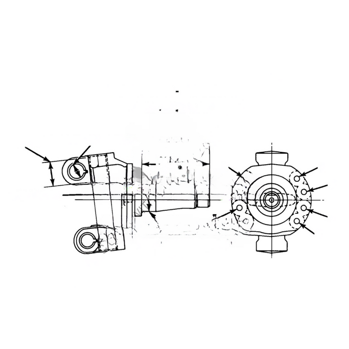 TDA A21 3111J2298 KNUCKLE ASSY