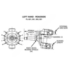 TDA A26 3111M2301 KNUCKLE ASSEMBLY, EASY STEERING, L.H.