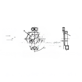 TDA A3211V3948 BRAKE SPIDER