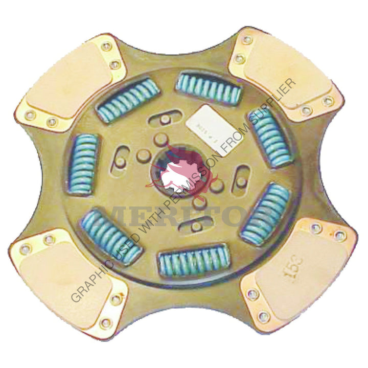 TDA MAF10892582 CLUTCH  15.5 EZ 1700 LB/FT 7 SPR 4 PAD