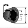 TDA R005739 DRIVE FLANGE WEDGE, 1/2 X 13/16 X 5/16IN